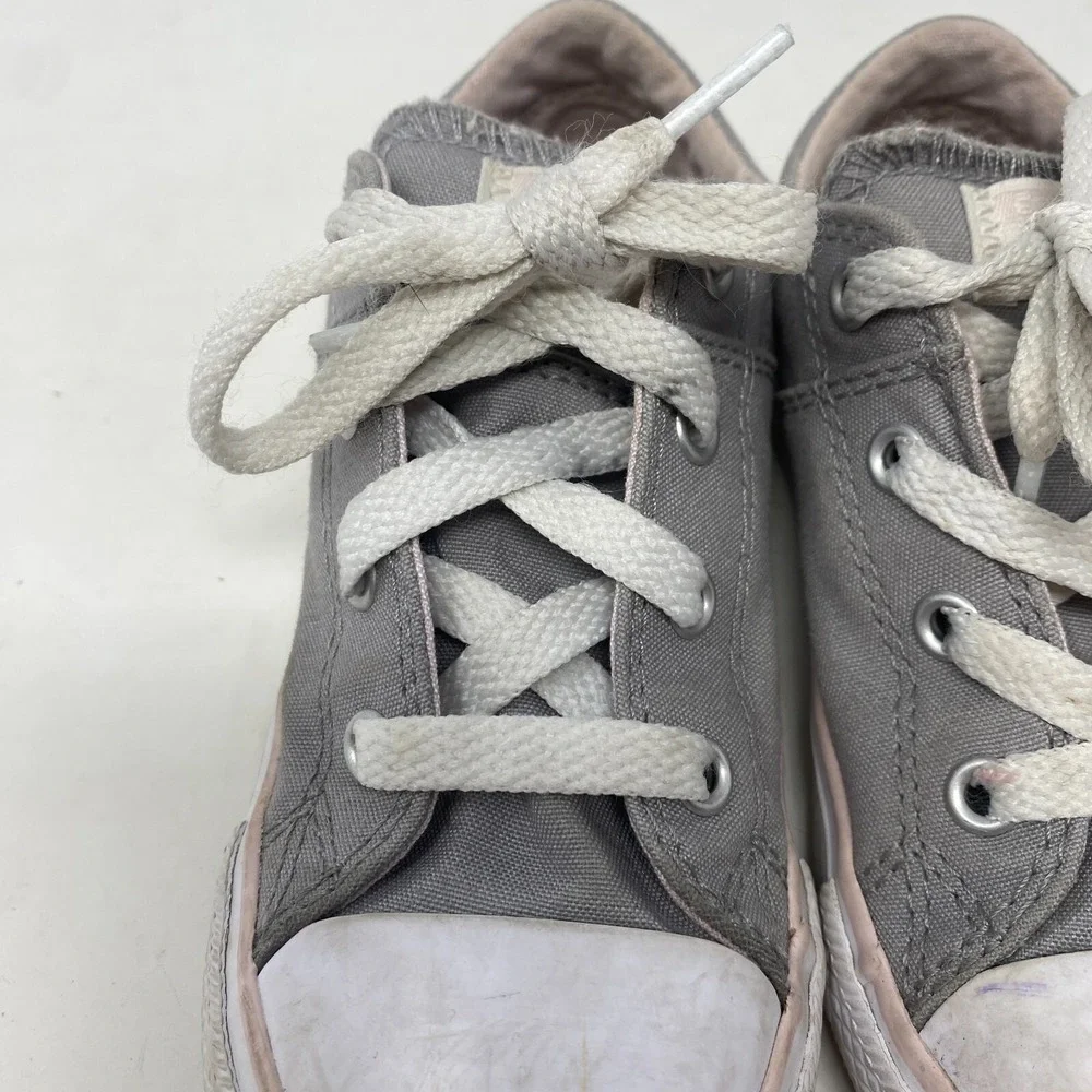 Converse Shoes Chuck Taylor One‎ Star Sneaker Gray and Pink Toddler Girl Size 9
